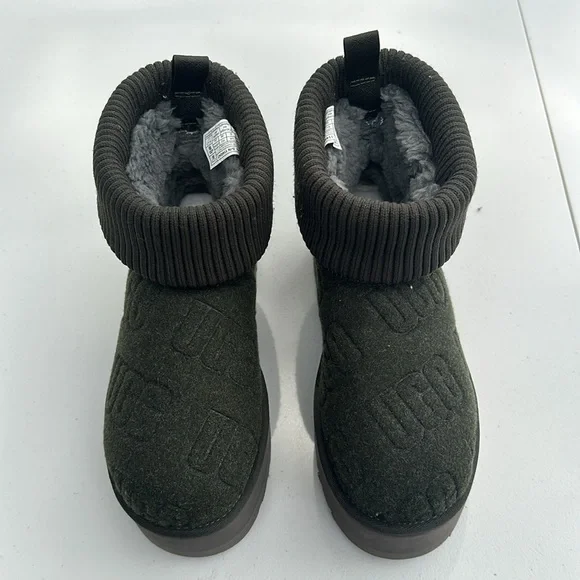 NEW Ugg Classic Mini Platform Felted Boot - Picture 4 of 7